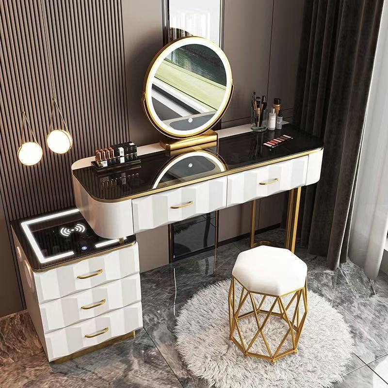 White 100 Table Smart Cabinet Smart Mirror Platinum Bird's Nest