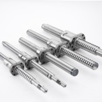 Suku Cadang Mesin CNC Sekrup Bola Gulung SFU1204 300Mm 600Mm 1500Mm 3000Mm Presisi Tinggi