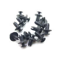100 pièces de fixations universelles en plastique pour automobile et clips de fixation pour panneaux de porte de voiture