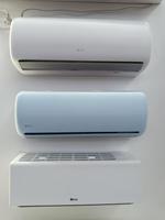 AC Split Smart WIFI Hemat Energi Pendingin dan Pemanas 9000 BTU R410a Warna Biru Desain Baru - Cina