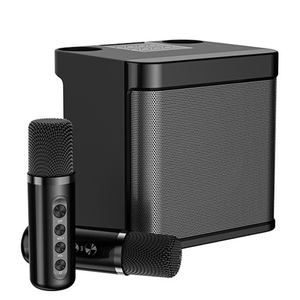 Eletree nhà sản xuất 2023 ys111 xách tay nhỏ màu trắng BT Karaoke loa với Micro không dây - Product Image 1