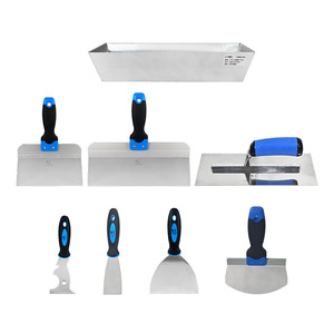 Mud Smearing Knife Arc Shaped Feeder Cleaning Putty Knife Construction Trowel <b>Set</b> 8Pcs Diy <b>Tools</b> For Plastering - Product Image 5