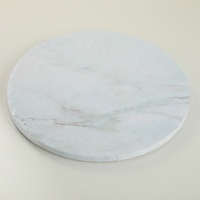 XJH 1/2 pouces blanc noir rond papier ondulé étanche carton gâteau conseil tambour gâteau tambour