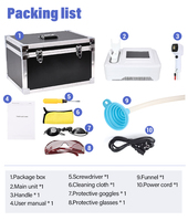 Machine d'épilation au laser à diodes refroidies par glace, portable, facile à transporter, 8 langues