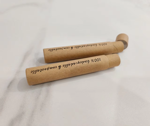 Emballage de cosmétiques en tube de papier cylindrique de haute qualité, fin, recyclable, biodégradable et écologique, pour bâtonnets d'encens et produits de dissipation - Product Image 5