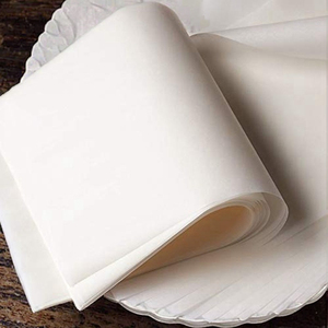 Papier sulfurisé de qualité <span class=keywords><strong>alimentaire</strong></span> blanc blanchi, enduit, antiadhésif, résistant à l'humidité, biodégradable et écologique, 30 g/m², 16x24 pouces, en gros - Product Image 1
