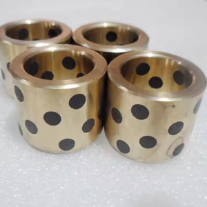 JDB Top Supplier SOB25-35-30 Self-Lubricating Sliding Bearings Graphite Bronze Sleeve with Copper <strong>Guide</strong> Rails - Product Image 4