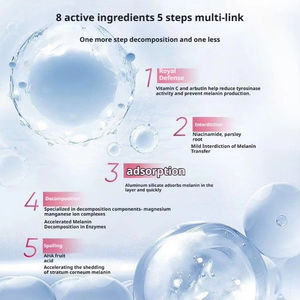 Crème éclaircissante anti-âge exfoliante à la lavande pour peaux grasses, au rétinol et à l'acide kojique, pour l'élimination des rides et des taches brunes - Product Image 2