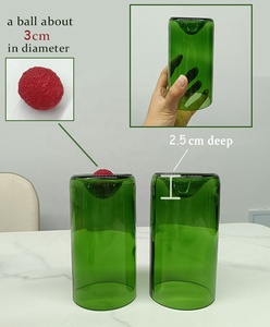 FENGJUN 14oz/425ml portacandele in <span class=keywords><strong>vetro</strong></span> per <span class=keywords><strong>barattoli</strong></span> <span class=keywords><strong>di</strong></span> natale profumati per bottiglia <span class=keywords><strong>di</strong></span> birra e coriandoli - Product Image 3