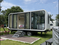 Cabines Apple préfabriquées en panneaux sandwich, maisons modulaires miniatures pour la vente mobile, sauna, spa, camping, station balnéaire