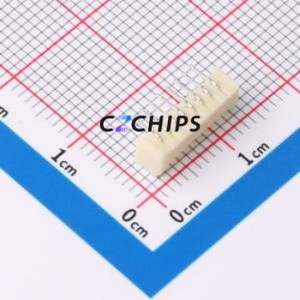 HCZZ0570-8 Wire-to-Board Pin Header Bent Lead Through Hole,P=1.25mm Connector 1x8P 1.25mm Right Angle Insert PicoBlade (MX 1.25) - Product Image 2