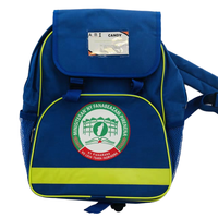 Sac d'école en gros Kit de retour à l'école d'appel d'offres du gouvernement pour enfants papeterie ensemble de sacs à dos de Madagascar