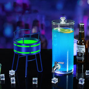 Commercial aço inoxidável Tabletop bebidas Dispenser com LED Light 3L Capacidade Drink Dispenser - Product Image 3