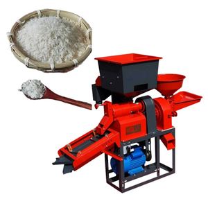 Machine à décortiquer le riz certifiée, capacité [indiquer la capacité], avec moteur 220V/380V, composant essentiel combinant décortiqueuse de riz et broyeur de céréales - Product Image 2