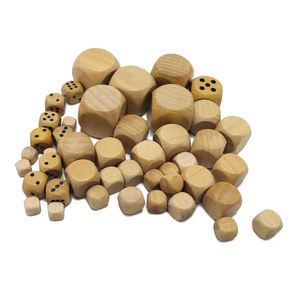 Benutzer definierte 16mm leere abgerundete Holz würfel - Product Image 5