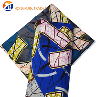 Kain Organza Katun Belanda Batik Carded Polos Tenun Cetak Ankara Afrika Pengiriman Langsung Grosir Kustom 100% Katun