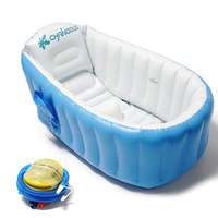 Baignoire gonflable pour bébé avec impression personnalisée promotionnelle, baignoire pour enfants
