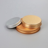 Couvercle à vis en aluminium 58/400 de 58mm de couleur personnalisée pour bouteilles et bocaux en plastique