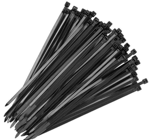 สายรัดเคเบิลไนลอนแบบล็อคตัวเอง HY 5*370 มม. PA66 สำหรับรัดสายไฟฟ้า - Product Image 1