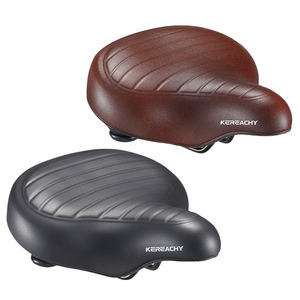 KEREACHY <span class=keywords><strong>selle</strong></span> <span class=keywords><strong>de</strong></span> vélo rétro personnalisée en usine <span class=keywords><strong>selle</strong></span> <span class=keywords><strong>de</strong></span> vélo électrique coussin <span class=keywords><strong>de</strong></span> siège <span class=keywords><strong>de</strong></span> VTT souple super large - Product Image 2