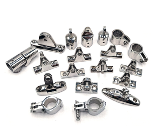 Nouvel accessoire de fixation pour auvent de <span class=keywords><strong>bateau</strong></span> Shenghui, en acier inoxydable 316, avec clips à œil et à mâchoire coulissants, charnière de pont, quincaillerie marine pour auvent - Product Image 1