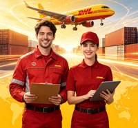 Agent d'expédition express DHL UPS FedEx Chine vers États-Unis, Royaume-Uni, Allemagne, Canada, Australie, transitaire DDP porte-à-porte