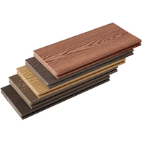 2ème génération Capped Composite Decking Extérieur Jardin Balcon Patio WPC Revêtement de terrasse Extérieur