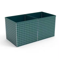 Panier de Gabion soudé par mur de soutènement robuste populaire pour barrière de défense antidéflagrante et boîte de Cage en pierre remplie de roche