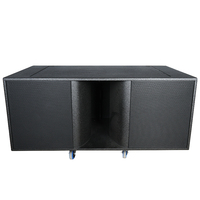 A28 double bobine de 18 pouces 100mm Caisson de basses professionnel Système audio de studio Performance de haute qualité Montre Bobine en néodyme