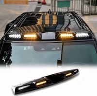 Barre lumineuse LED de toit pour Jetour Traveller T2, projecteur tout-terrain robuste sans perçage, accessoire de mise à niveau extérieur de la carrosserie