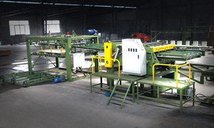 Machine automatique de composition de placages 4x8 pieds |   Assemblage et raccordement de placages contrôlés par PLC pour la production de panneaux de contreplaqué - Product Image 5