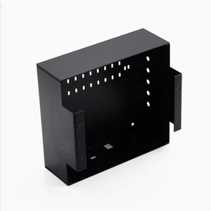 Boîtier électronique en tôle personnalisé à fond ouvert avec trous de ventilation pour l'assemblage du contrôleur de puissance - Product Image 2