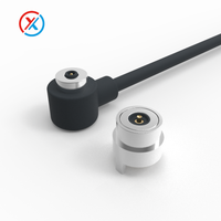 Connecteur magnétique Pogo Pin 2P 12V 1A Mâle Femelle Étanche DC Alimentation par Câble Magnétique Pogo Pin à Ressort