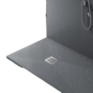 <span class=keywords><strong>ถาด</strong></span>ฐานฝักบัวเข้ามุมหินอ่อนทรงสี่เหลี่ยมห้องน้ำหินอ่อนที่ทันสมัยกันน้ำ<span class=keywords><strong>ขัด</strong></span>เงาภายในอพาร์ทเมนต์ใช้กราฟิกที่มีอยู่ - Product Image 3