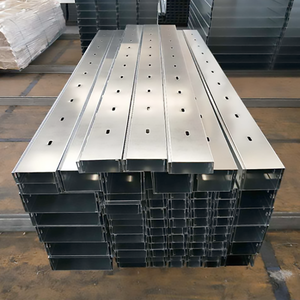 छिद्रित केबल ट्रे स्टेनलेस स्टील जस्ती एल्यूमीनियम धातु हवादार निविड़ अंधकार केबल ट्रे - Product Image 5