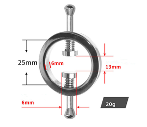 Prodotti per la Castità SM, Clip per Capezzoli in Acciaio Inossidabile, Morsetti per Capezzoli, Correttore per Capezzoli, <span class=keywords><strong>Accessori</strong></span> Sessuali per Uomo e Donna - Product Image 4