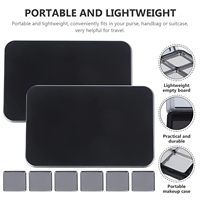 Personnalisable DIY Maquillage Palette Stock Mat Magnétique Fard À Paupières Blush Contour Poudre Compact Multicolore Estampage Cosmétique