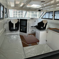 Bateau à voile en aluminium de 10 m pour la pêche sportive, yacht commercial à vendre