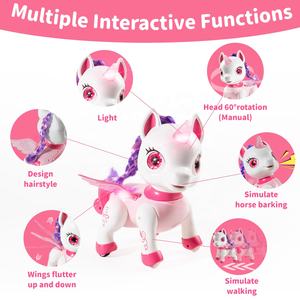 Plastik 2.4ghz çocuklar elektrikli uzaktan kumanda ile hayvan oyuncaklar interaktif dans elektronik Robot <span class=keywords><strong>Pet</strong></span> hayvan oyuncak işık ve ses - Product Image 5