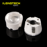 Ilenstech 6mm 9mm LES cob led lentille optique pmma 36 degrés lentilles d'éclairage au détail