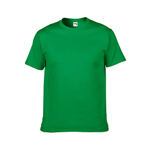 Custom Logo Wholesale Printed Embroidered <b>Ring</b> Spun Cotton Men T Shirt - Product Image 3