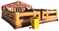 Machine mécanique gonflable extérieure d'équitation de taureau de rodéo de nouvelle conception pour des affaires de terrain de jeu ou de partie