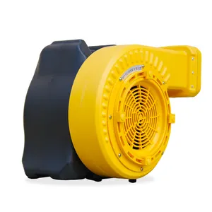 Fábrica de Foshan, soplador de aire al por mayor, soplador inflable eléctrico amarillo negro para casa de rebote