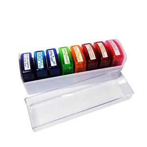 Timbro Scolastico in Gomma Colorato e Divertente a 8 <span class=keywords><strong>Colori</strong></span>, Prezzo Economico di Fabbrica, Timbro per Insegnanti - Product Image 1