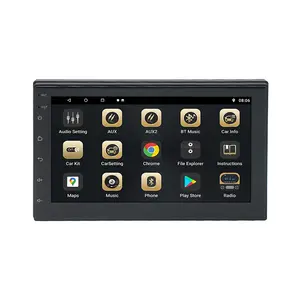 Android Smart navigation android 10 autoradio 7 pollici touch screen 1GB + 16GB lettore android lettore dvd carplay