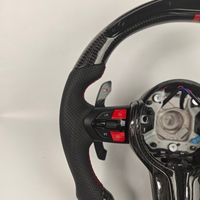 Volant sport en fibre de carbone personnalisé avec LED pour BMW M550i 2018