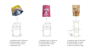 CWZD-600C + FD Heavy Duty đa chức năng lanminated thường vụ Pouch doypack với dây kéo túi máy làm cho Snack bao bì Pouch - Product Image 2