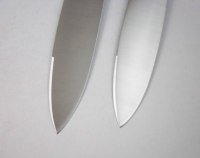 Couteau de boucher en acier inoxydable de haute qualité