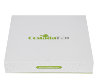 Boîte d'emballage rigide en mousse EVA recyclable et écologique, personnalisable, avec gaufrage, couleur et taille sur mesure pour téléphones portables, fermeture magnétique