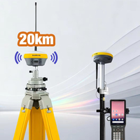 Récepteur GPS GNSS RTK Toptech TK800 UHF robuste avec capteur IMU inclinable, 24000mAh, 4G, IP68, station de cartographie de chantier